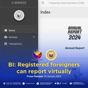 在菲律宾的外籍人员可在线年度报告！无需前往移民局！-千博