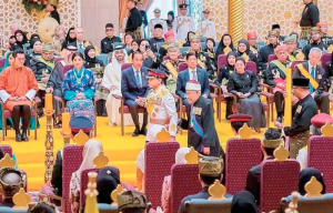 出席文莱王子皇家婚礼，菲第一夫人莉萨高调晒图-千博