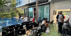 租泳池别墅办公 清迈2赌博网站被取缔-千博