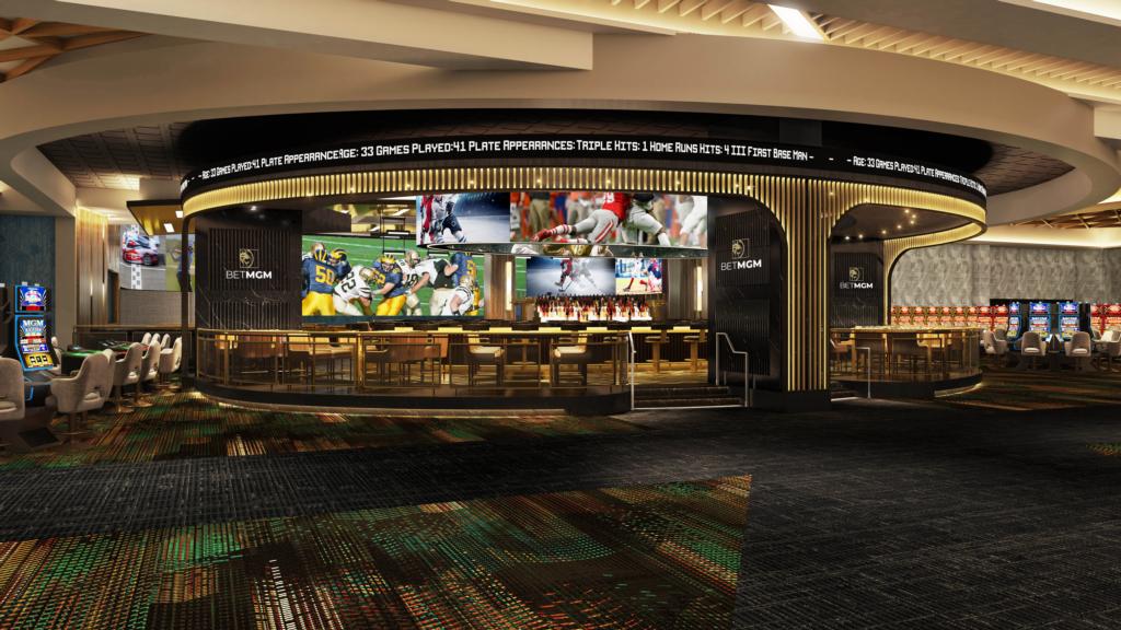 MGM Empire City拟推出BetMGM体育博彩及酒廊。(MGM图片)