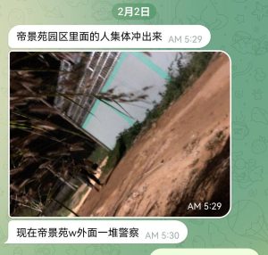 大其力帝景苑园几百中国人集体跑路-千博