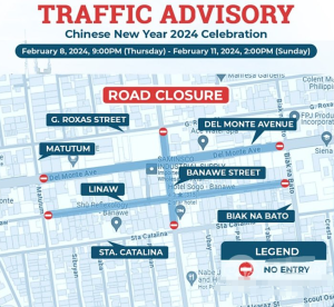 菲律宾奎松市春节活动封路通知-千博