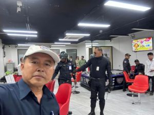 金边当局突查一处大楼，打击非法赌窝！-千博