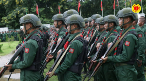 缅甸孟榜分镇辖区爆发激烈战事，有路被封锁-千博