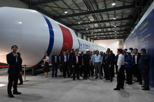 洪森亲王参观文昌国际航天城-千博