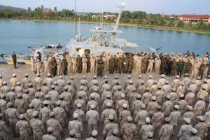 游客注意！西港明日实弹演习-千博