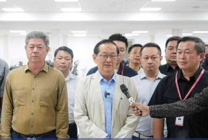 西港突查电诈窝点总结工作会议-千博