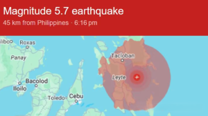 菲律宾中部发生6级地震 目前未接人命伤亡和财物损失报告-千博