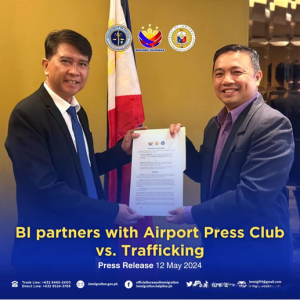 移民局与机场新闻俱乐部联手打击人口贩运-千博