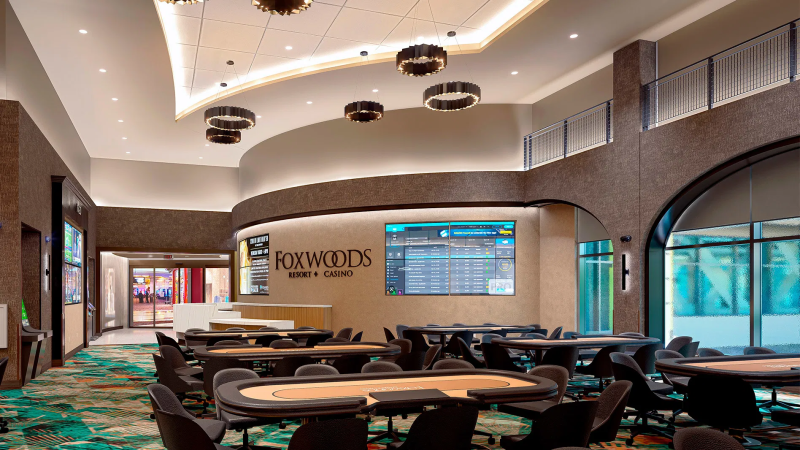 康乃狄克州福克斯伍兹赌场在福克斯塔开设新的扑克室-千博